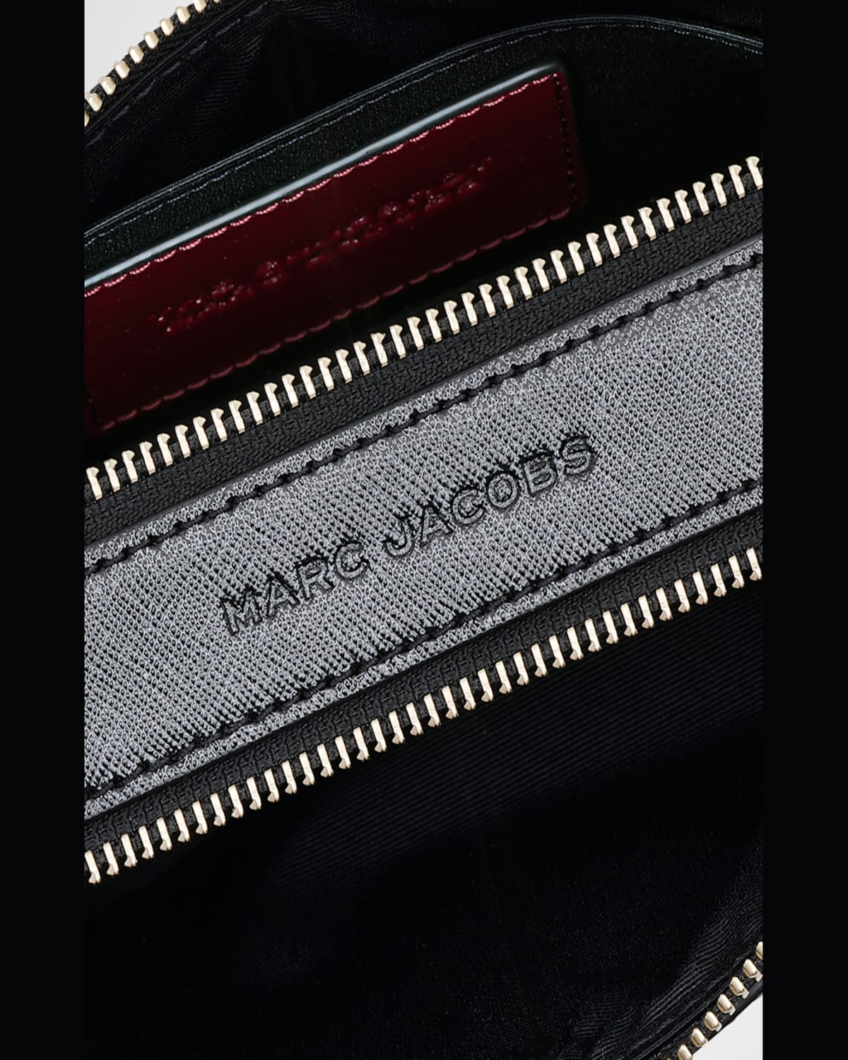 Marc Jacobs The Snapshot Camera Bag In Oxblood Multi