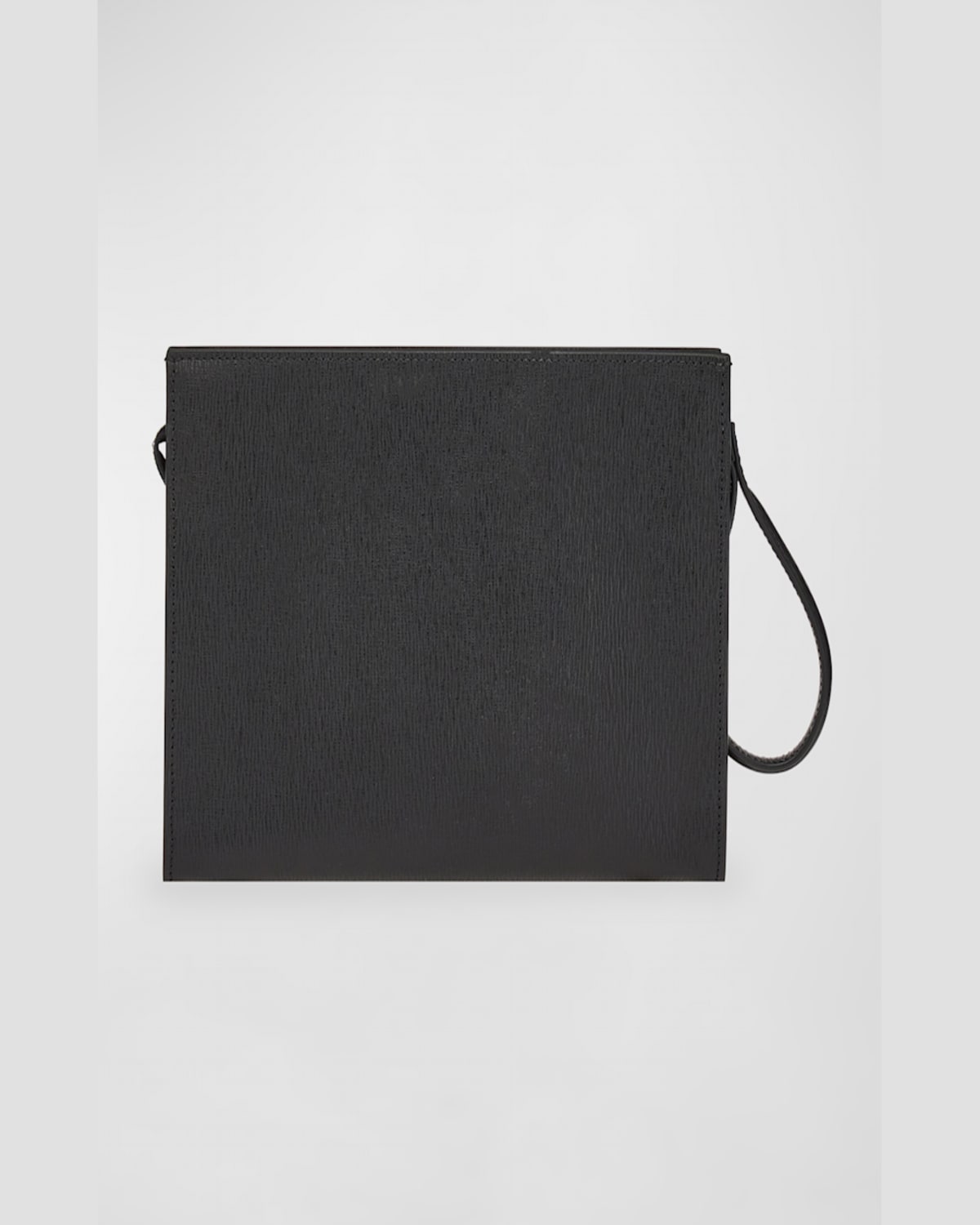 FERRAGAMO MEN'S GANCINI ZIP POUCH 