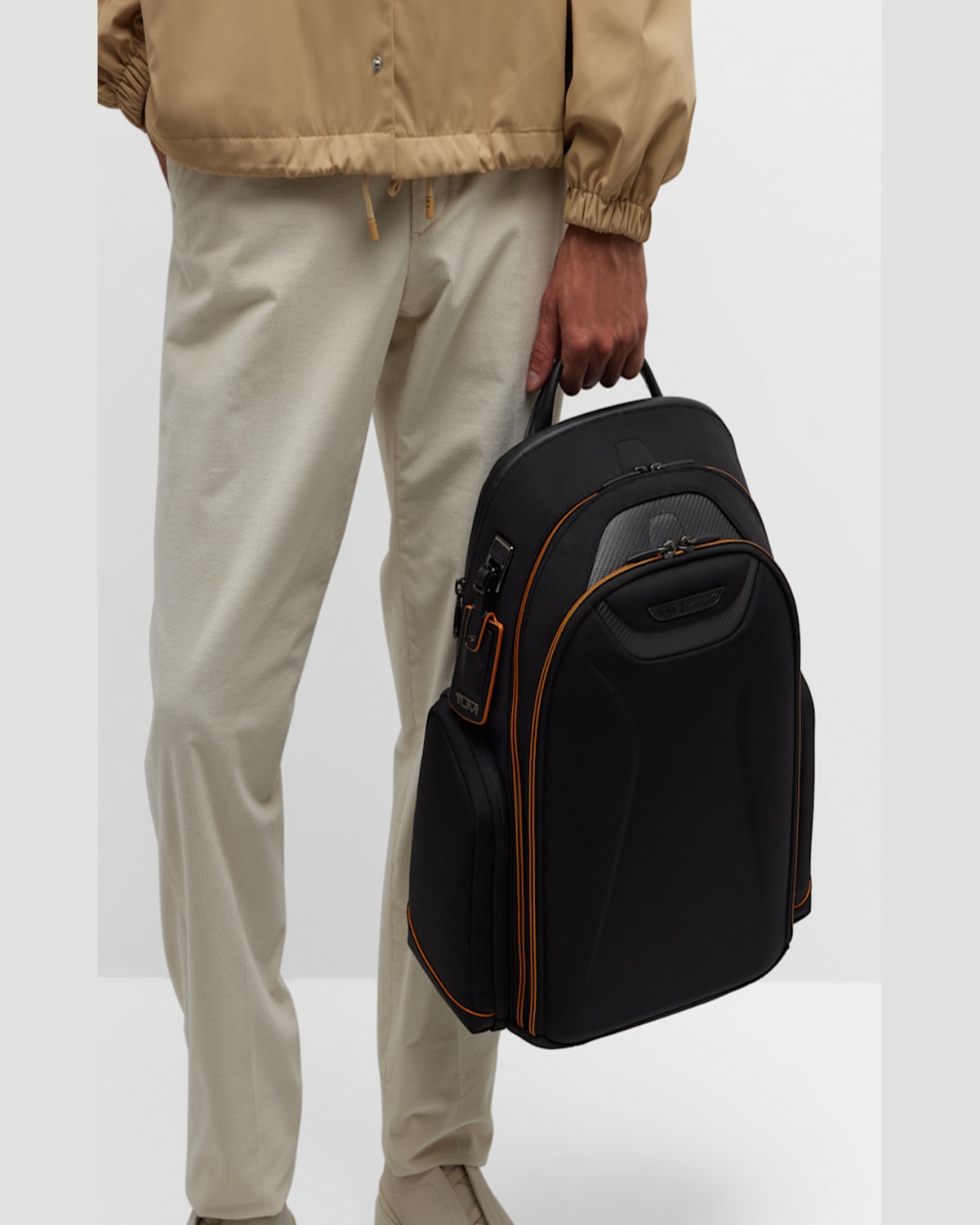 Tumi X Mclaren Paddock Backpack In Super Grey