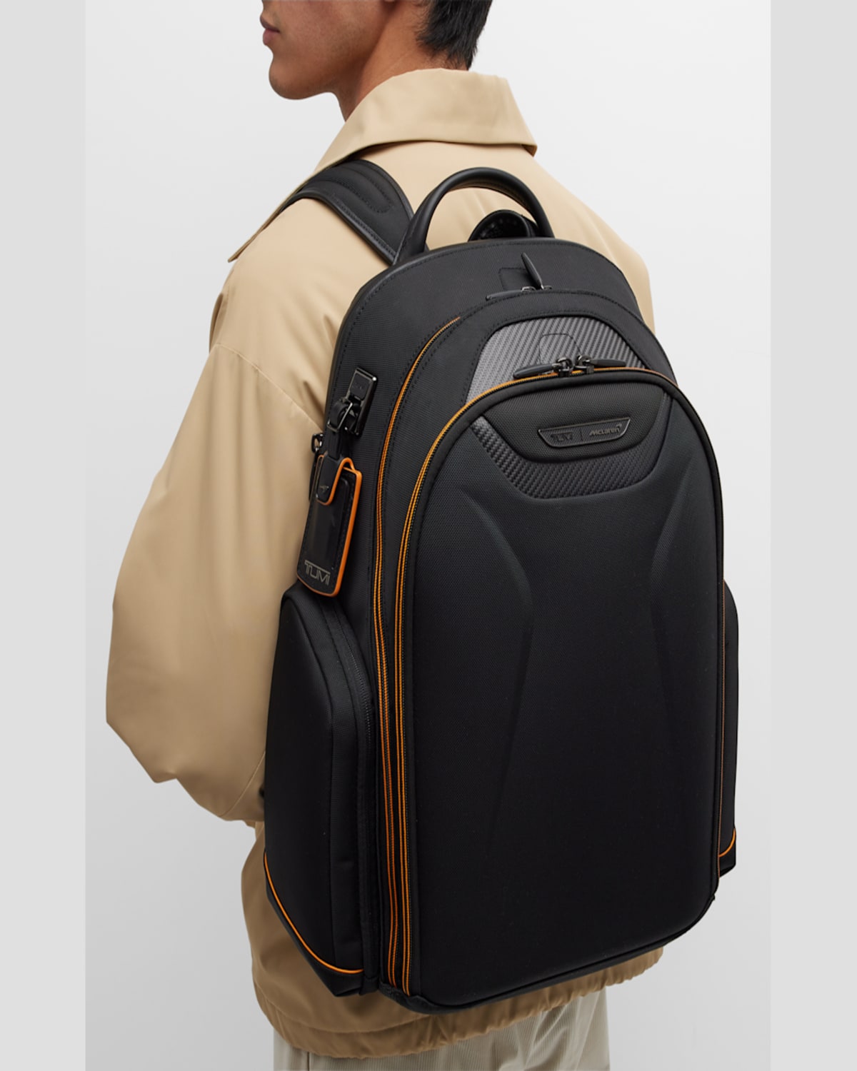 Tumi X Mclaren Paddock Backpack In Super Grey