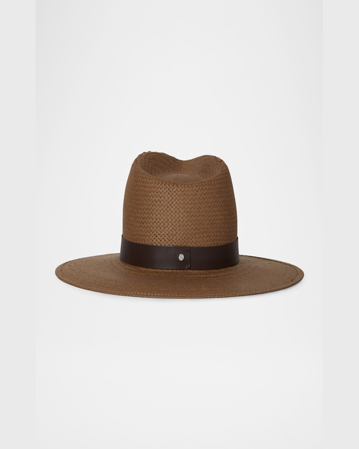 Janessa Leone Zoe Packable Fedora In Brown