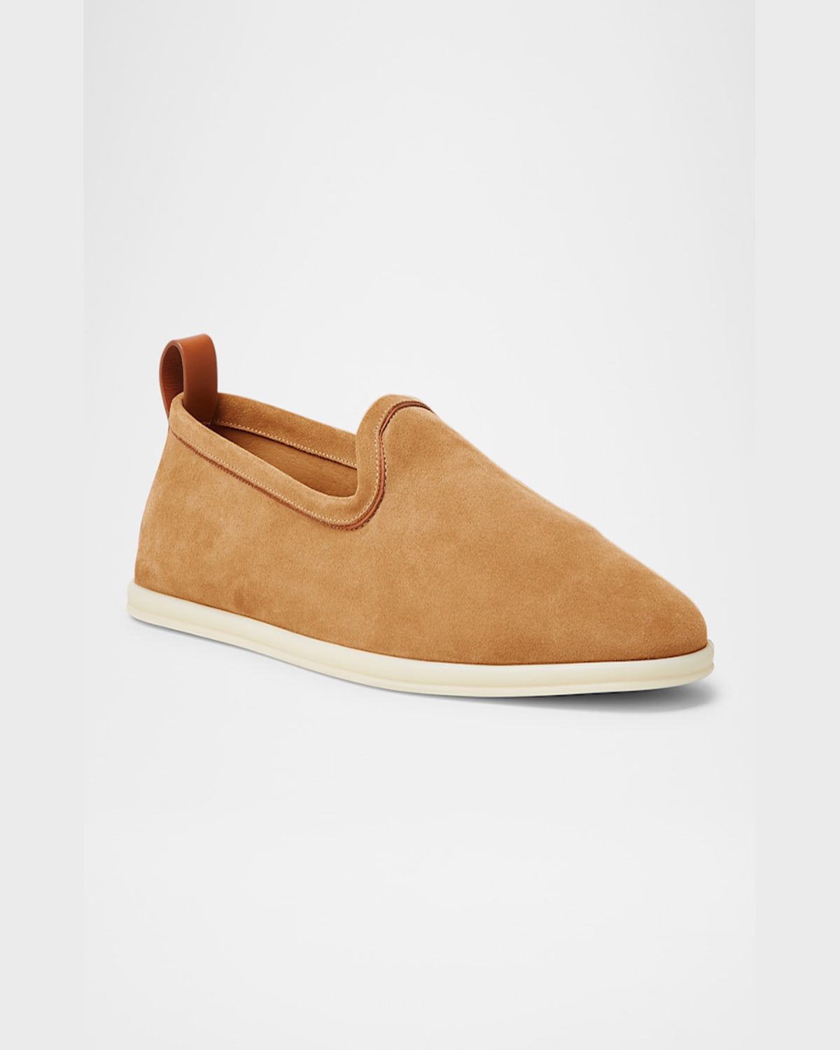 Loro Piana Venice Walk Loafer In Classic Camel
