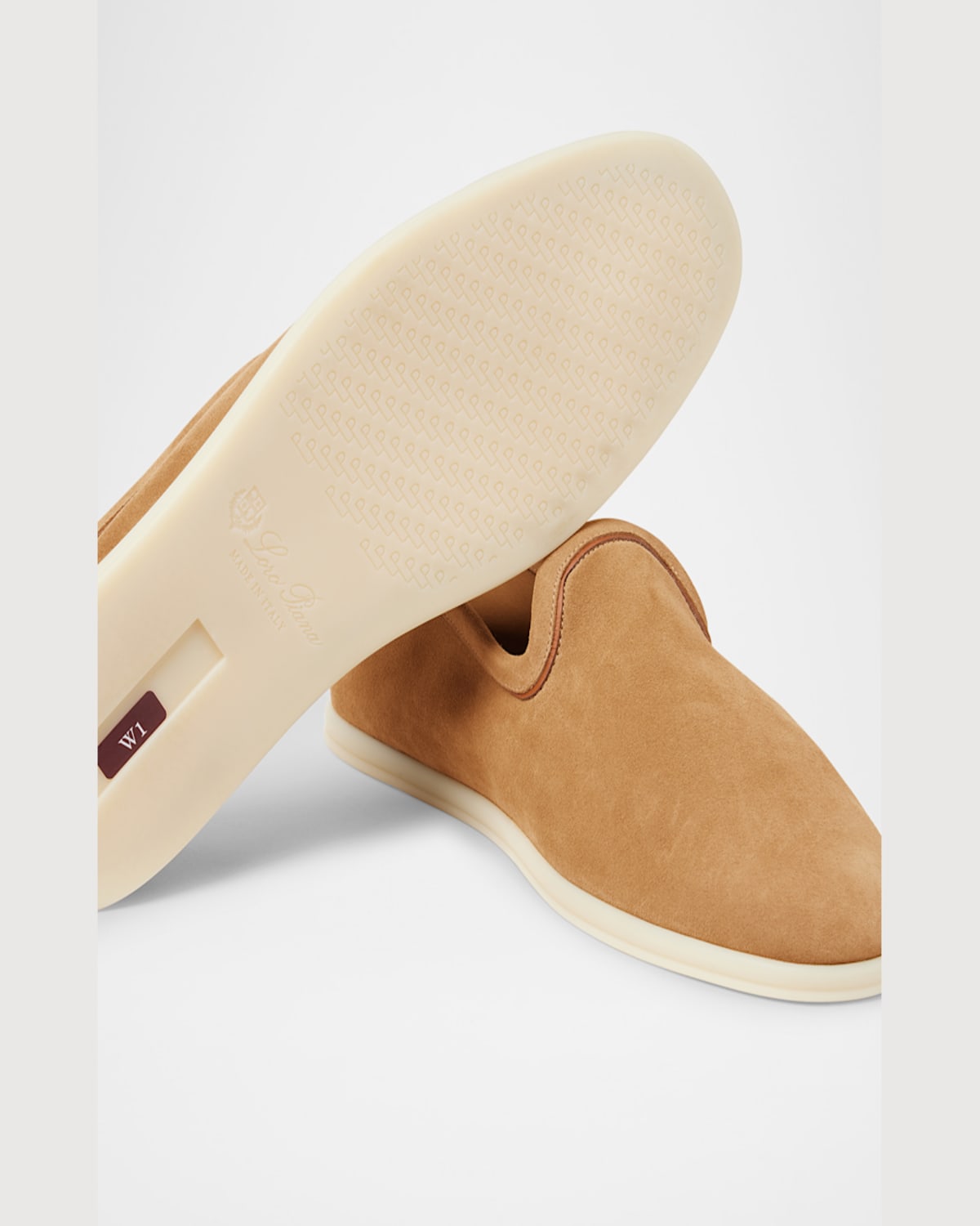 Loro Piana Venice Walk Loafer In Classic Camel