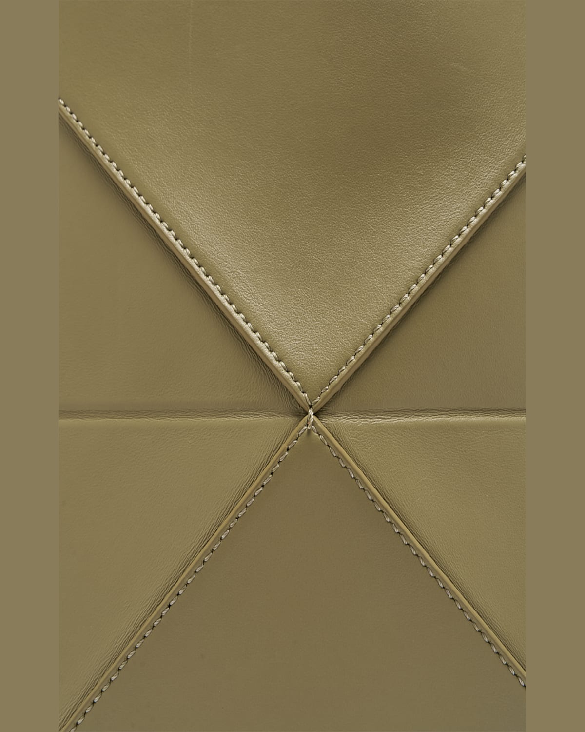 Shop Loewe Puzzle Fold Medium Tote Bag In Shiny Leather In Eucalyptus Green