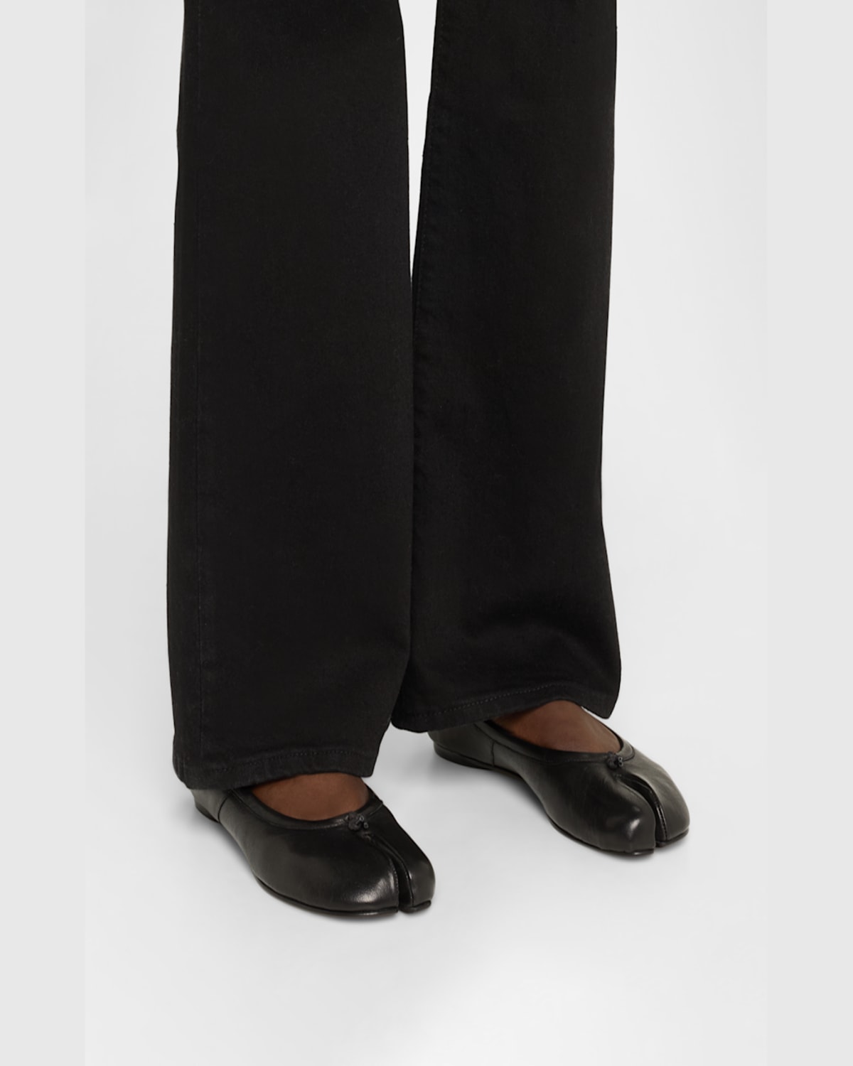 MAISON MARGIELA TABI SHEEPSKIN BALLERINA FLATS