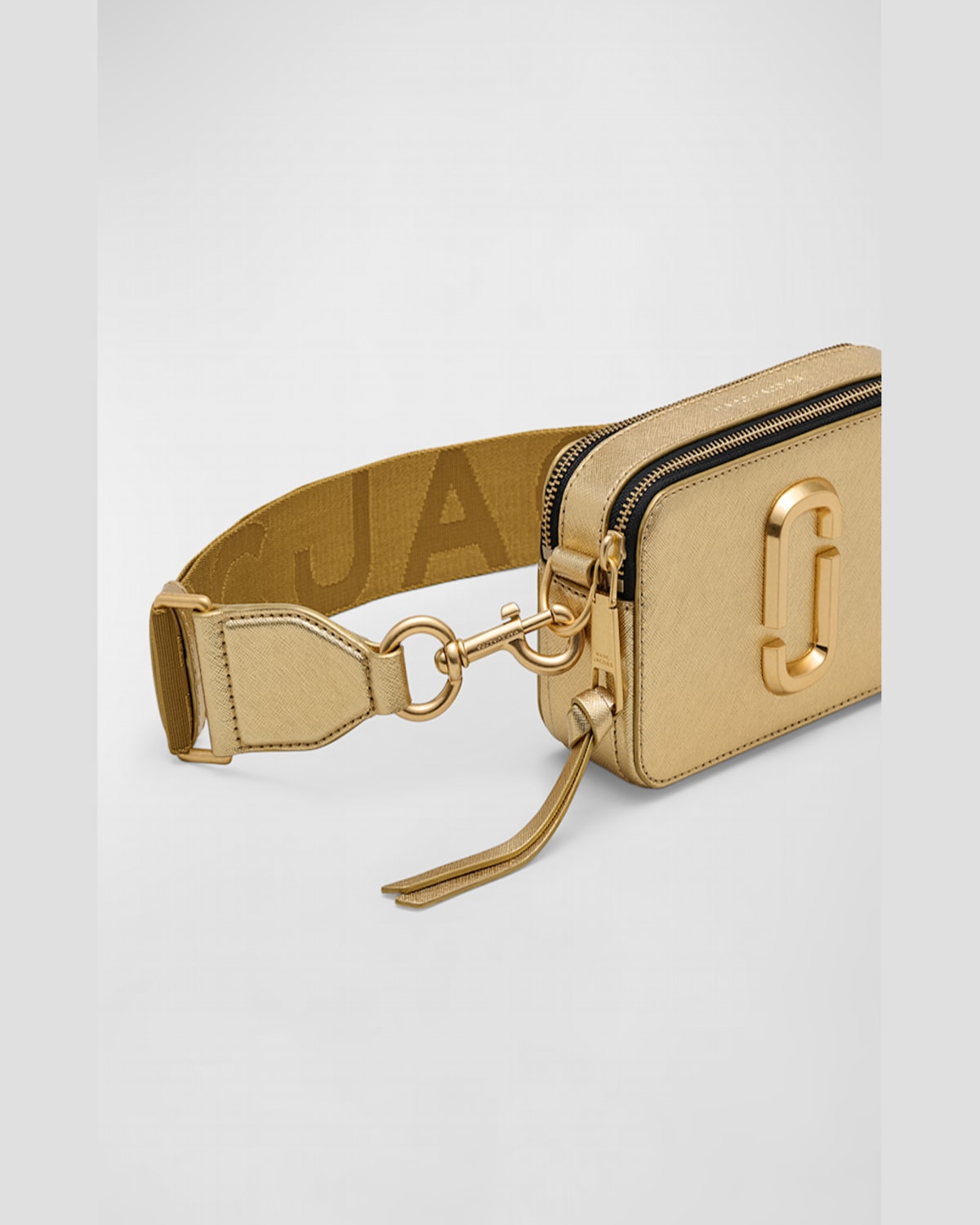 Marc Jacobs The Metallic Snapshot Dtm In Gold