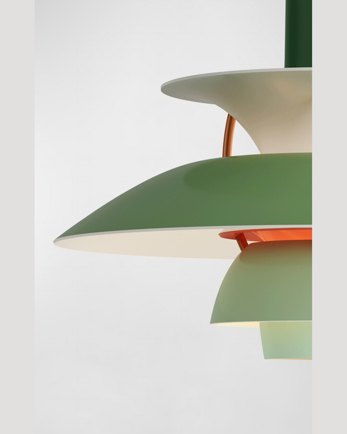 Louis Poulsen Ph 5 Mini Pendant Light, 12" In Monochrome Pale Blush