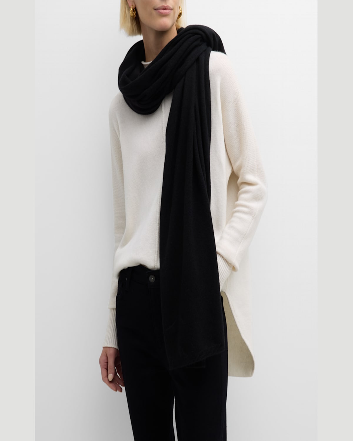 Sofia Cashmere Oversized Cashmere Travel Wrap In Pink