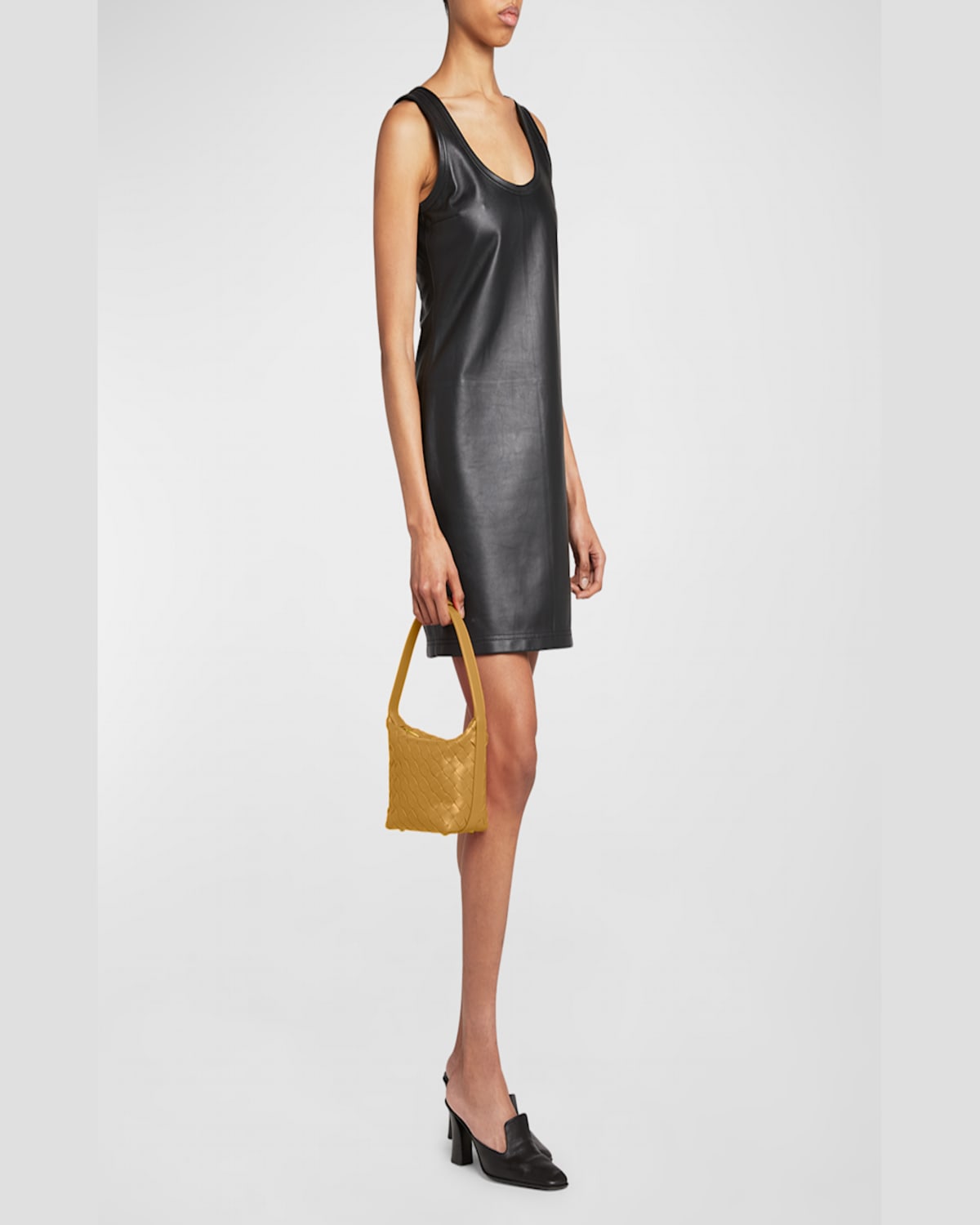 Bottega Veneta Candy Wallace Bag In Dark Praline