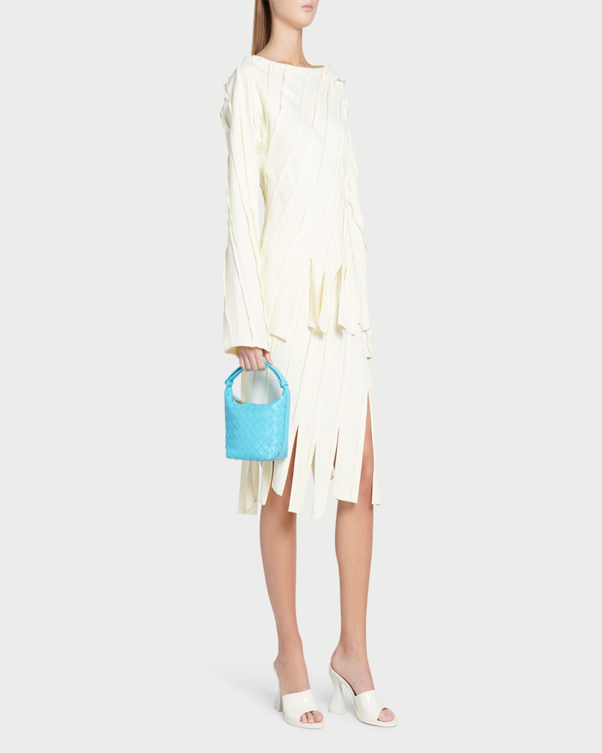 Bottega Veneta Candy Wallace Bag In Dip-gold