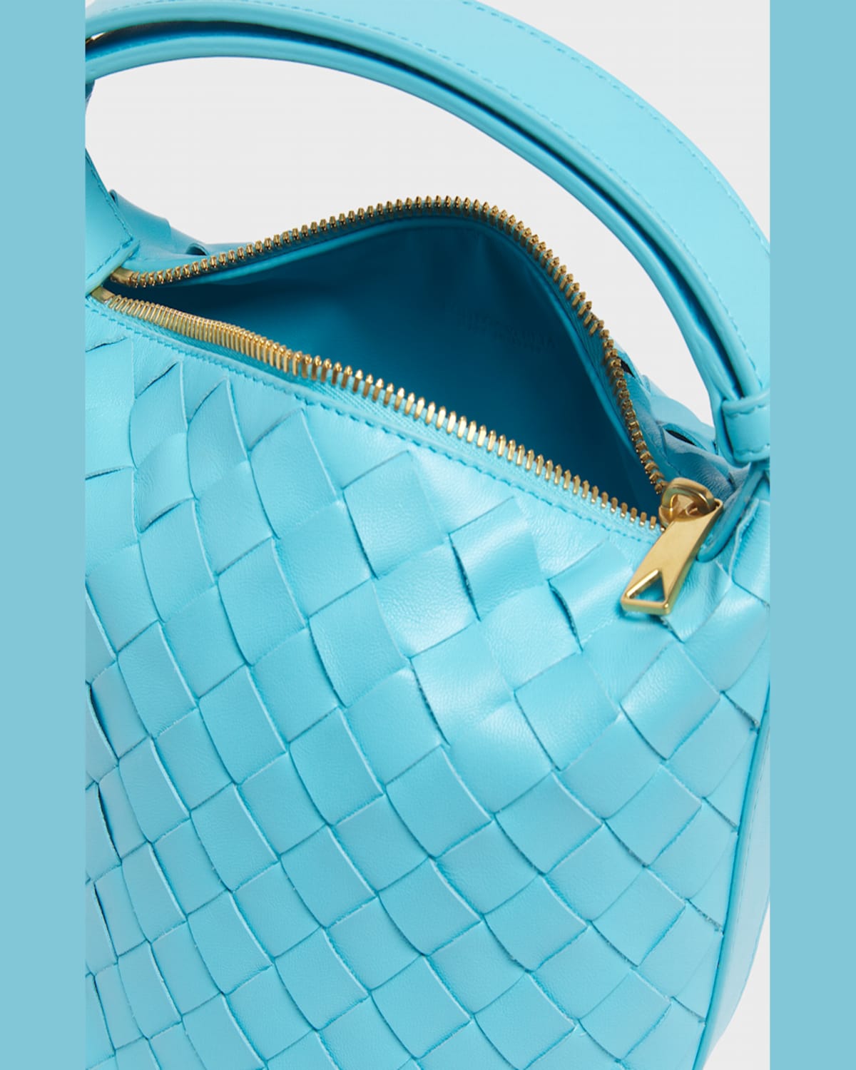Bottega Veneta Candy Wallace Bag In Dip-gold