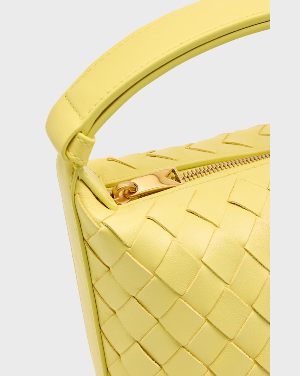 Bottega Veneta Candy Wallace Bag In Dark Praline