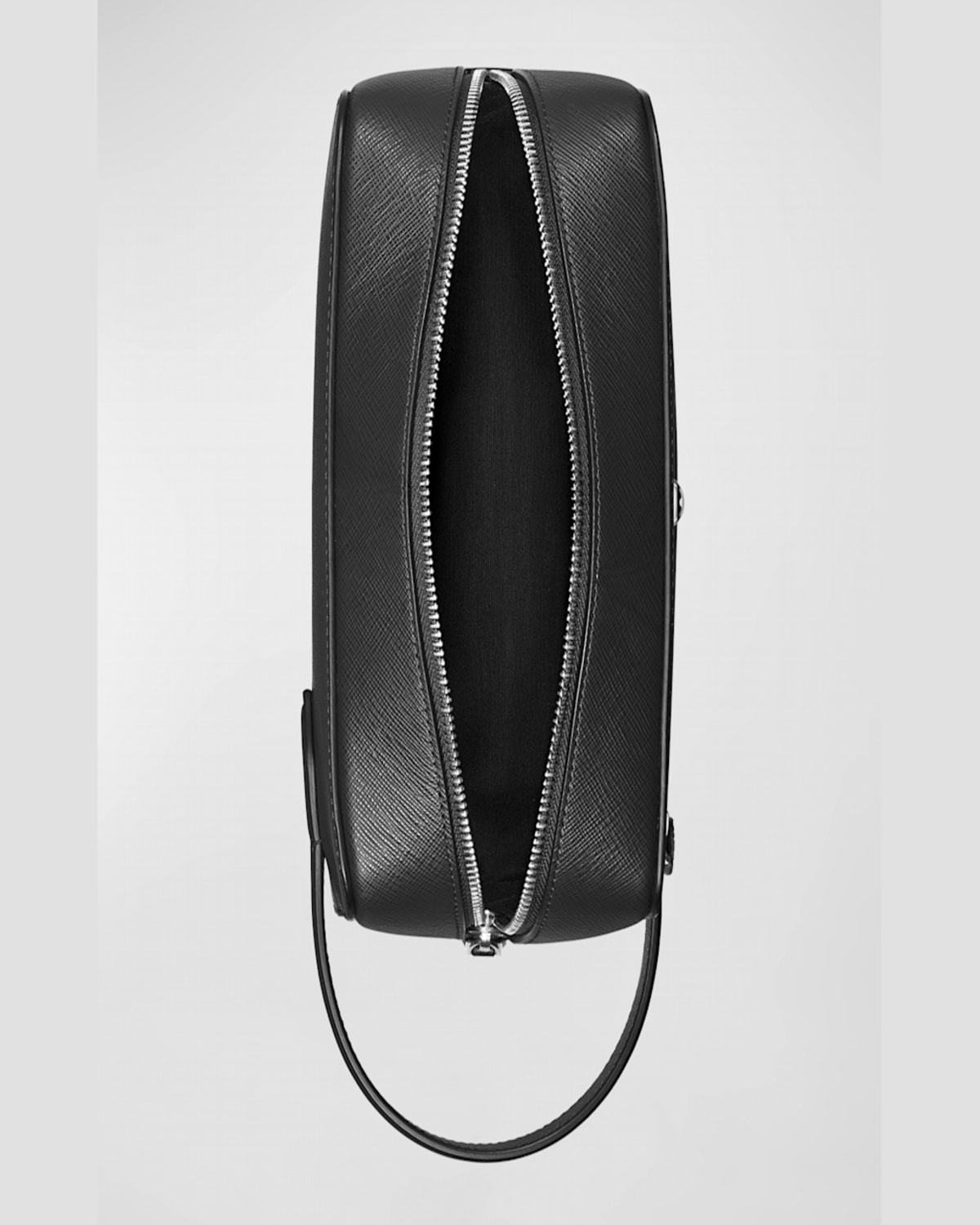 Montblanc Men's Sartorial Saffiano Leather Toiletry Bag In Black