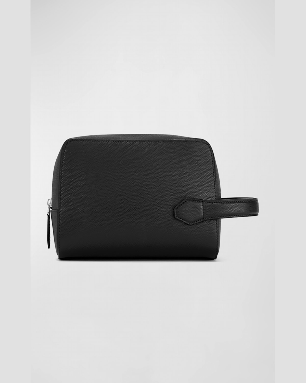 Montblanc Men's Sartorial Saffiano Leather Toiletry Bag In Black
