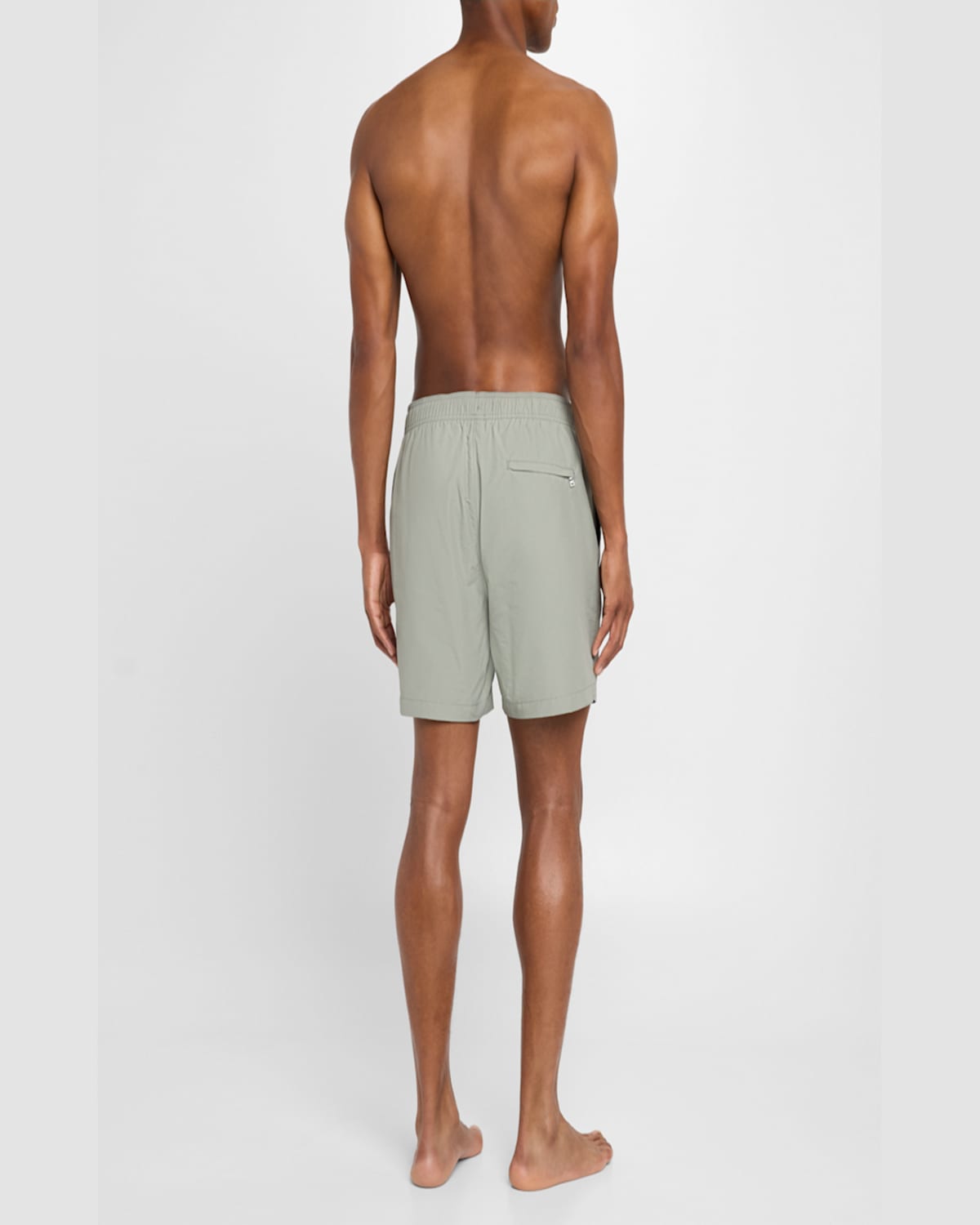 Onia Men's Charles Quick-dry Swim Shorts, 7" Inseam In Sage