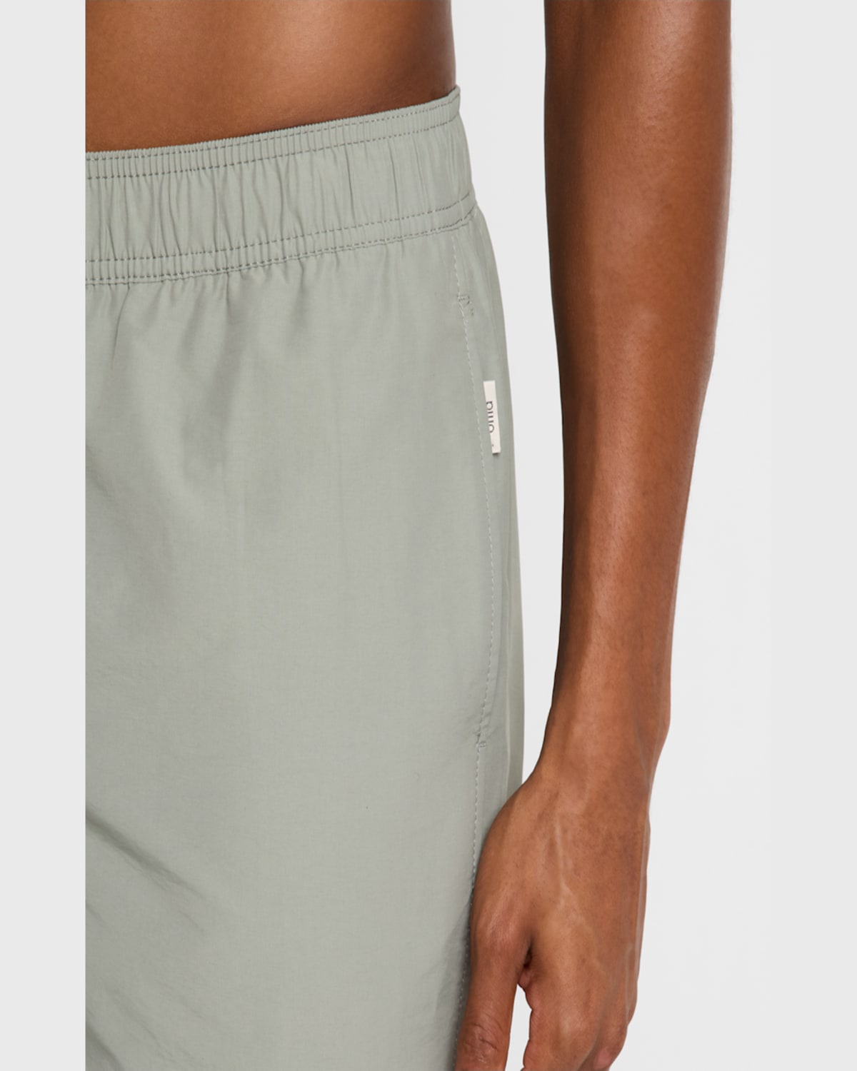Onia Men's Charles Quick-dry Swim Shorts, 7" Inseam In Sage