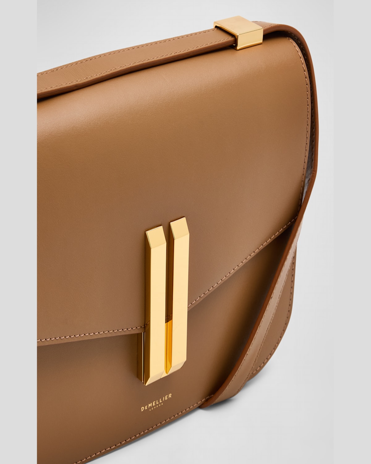 DEMELLIER THE SMALL VANCOUVER LEATHER CROSSBODY BAG 