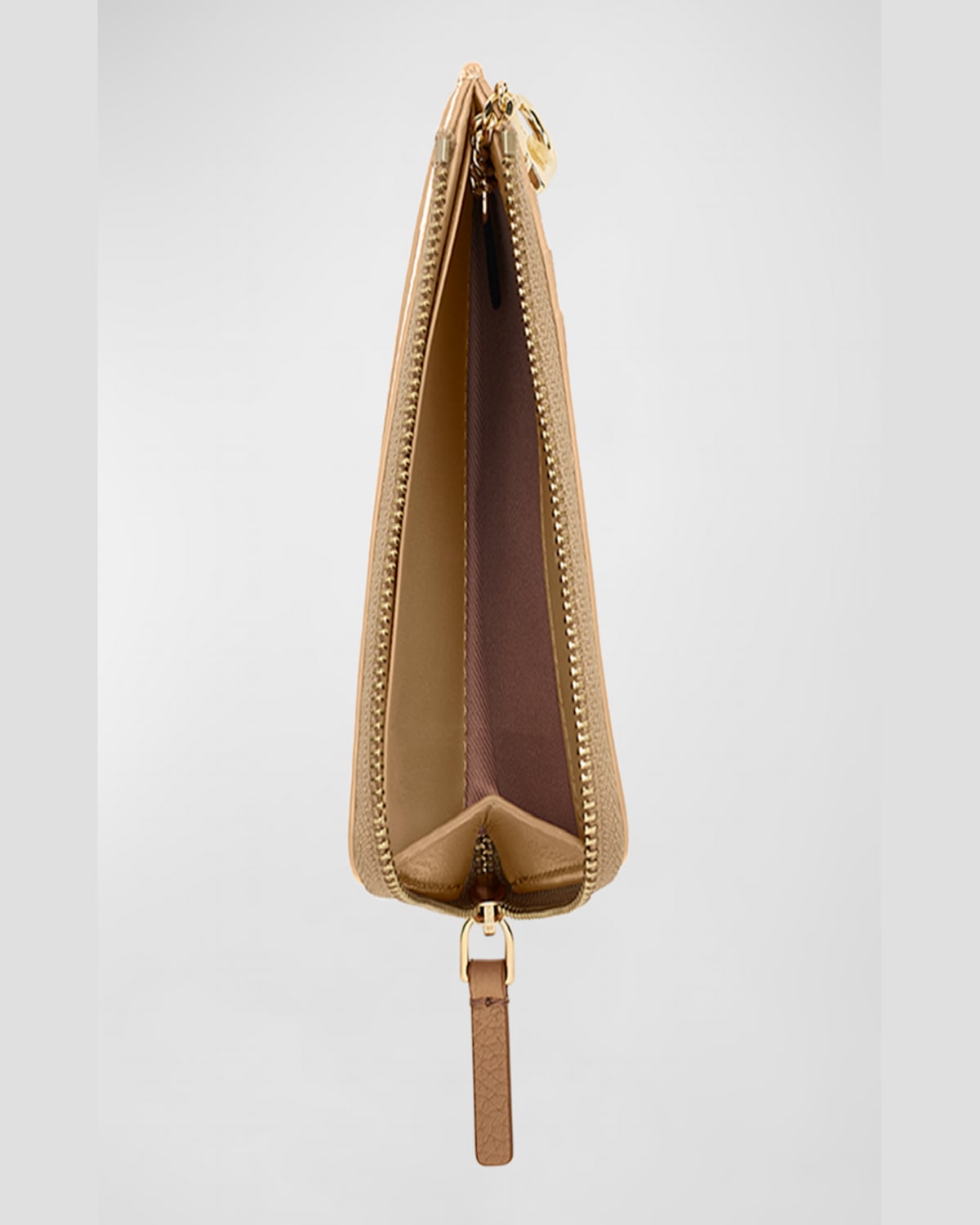 Marc Jacobs Wallet Leather Textured Unique Finish In Camel