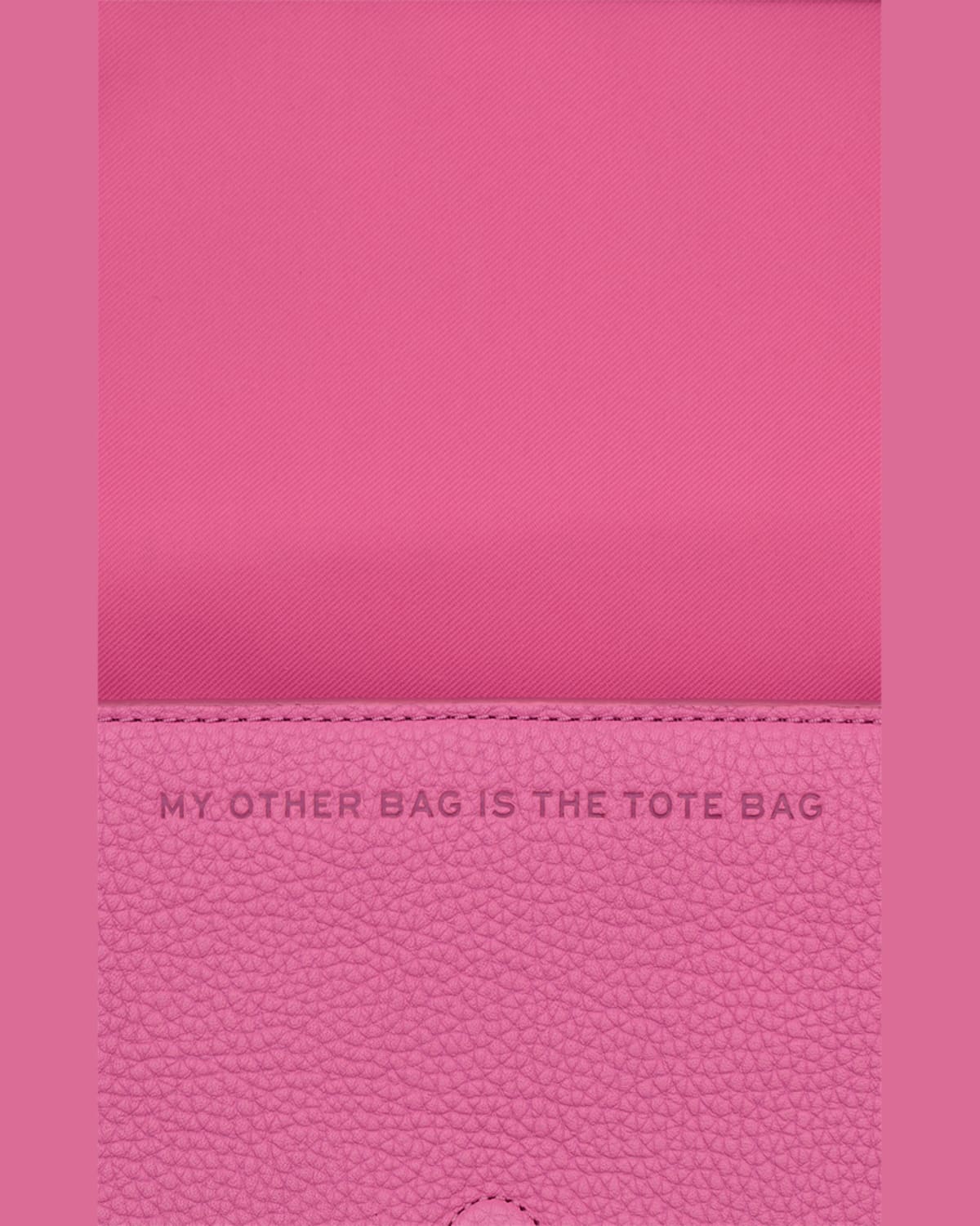 Marc Jacobs The Mini Bag Leather Crossbody Bag In Pink