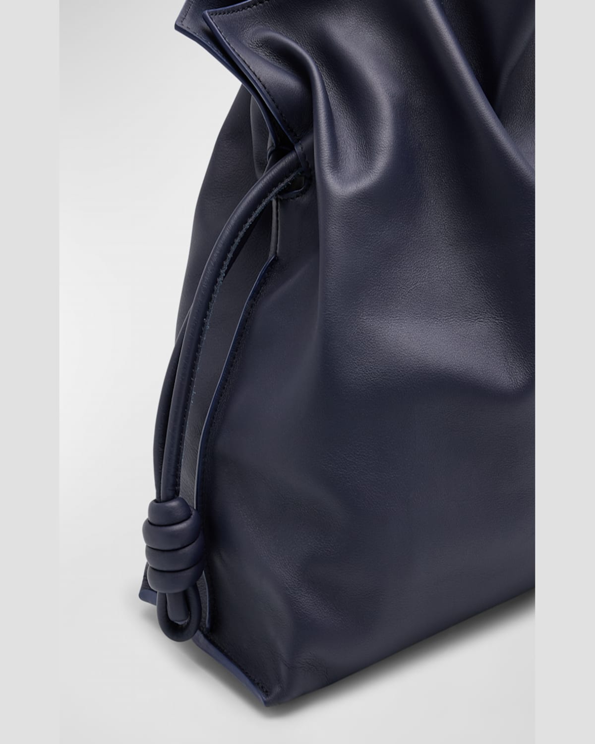Loewe Flamenco Large Clutch Bag In Napa Leather With Golden Foil Anagram In Sand