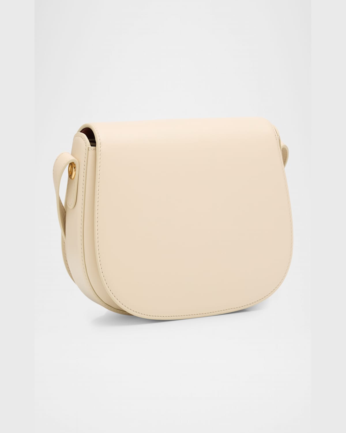 Loro Piana Ghiera Small Leather Crossbody Bag In Sunday Morning