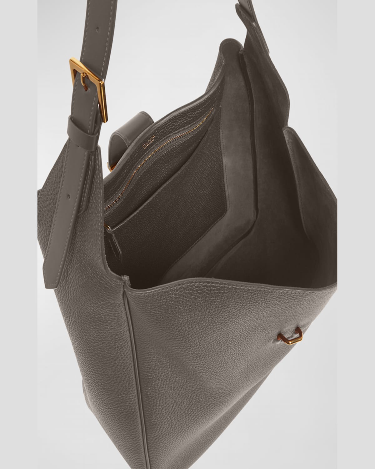 TOM FORD MONARCH MEDIUM HOBO BAG IN LEATHER 