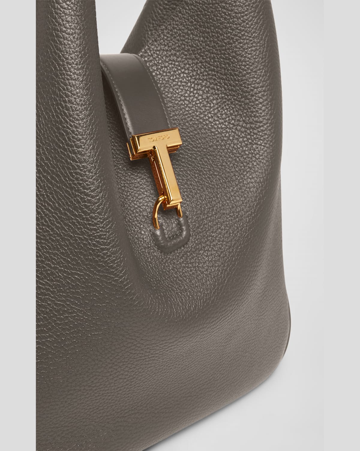 TOM FORD MONARCH MEDIUM HOBO BAG IN LEATHER 