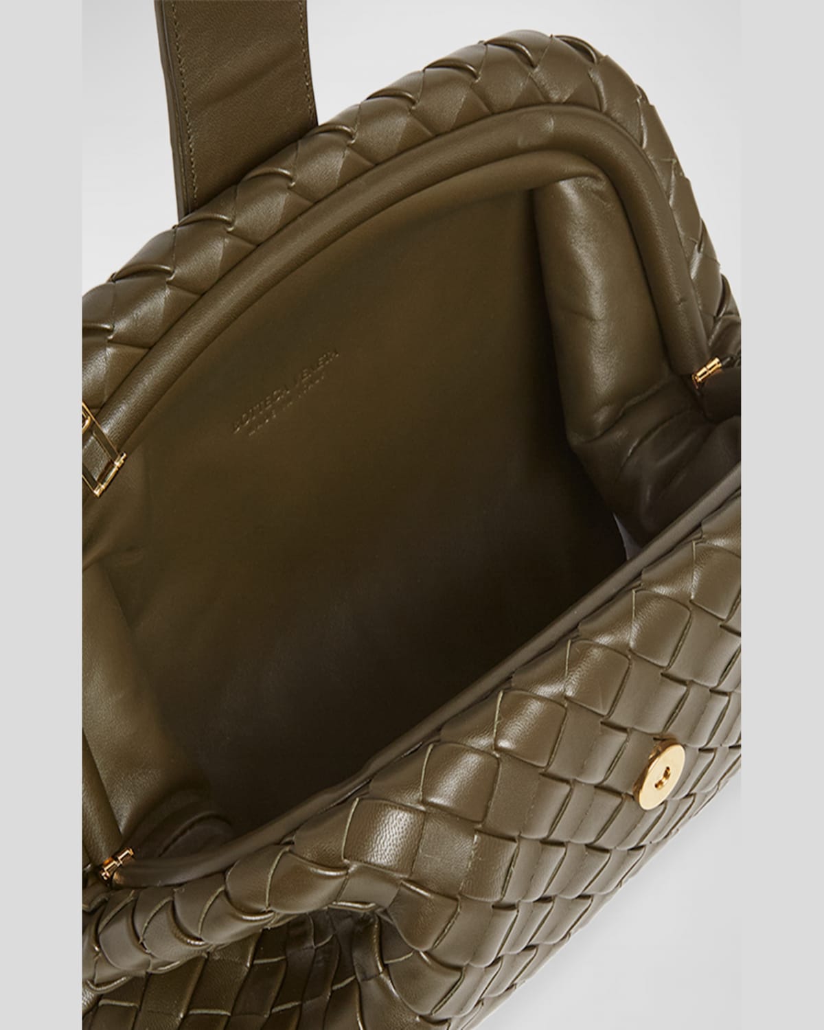 Bottega Veneta Teen Lauren 1980 Bag With Chain In Madder Brown