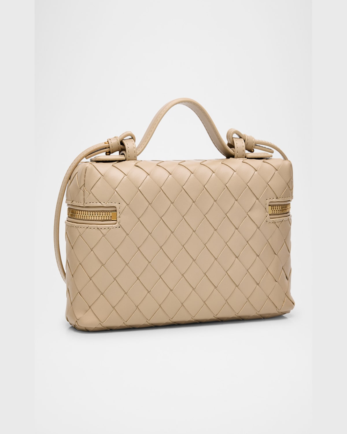 Bottega Veneta Bang Bang Vanity Case In Ecru