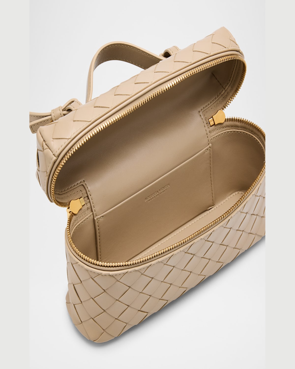 Bottega Veneta Bang Bang Vanity Case In Ecru
