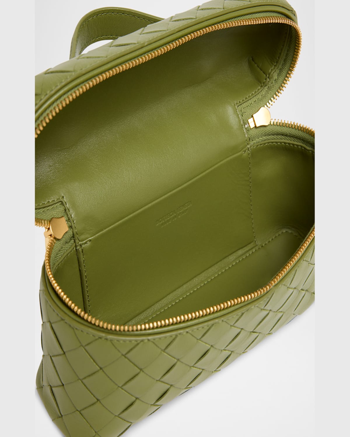 Bottega Veneta Bang Bang Vanity Case In Matcha