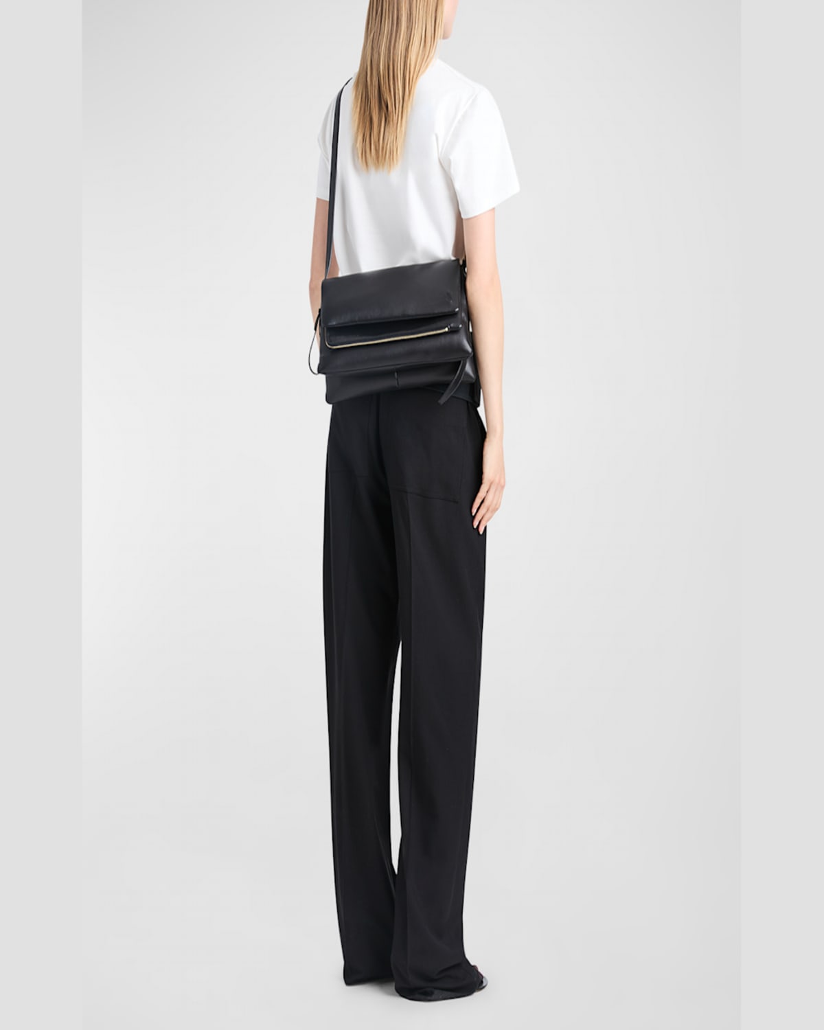 PROENZA SCHOULER CITY SMALL NAPA LEATHER SHOULDER BAG 