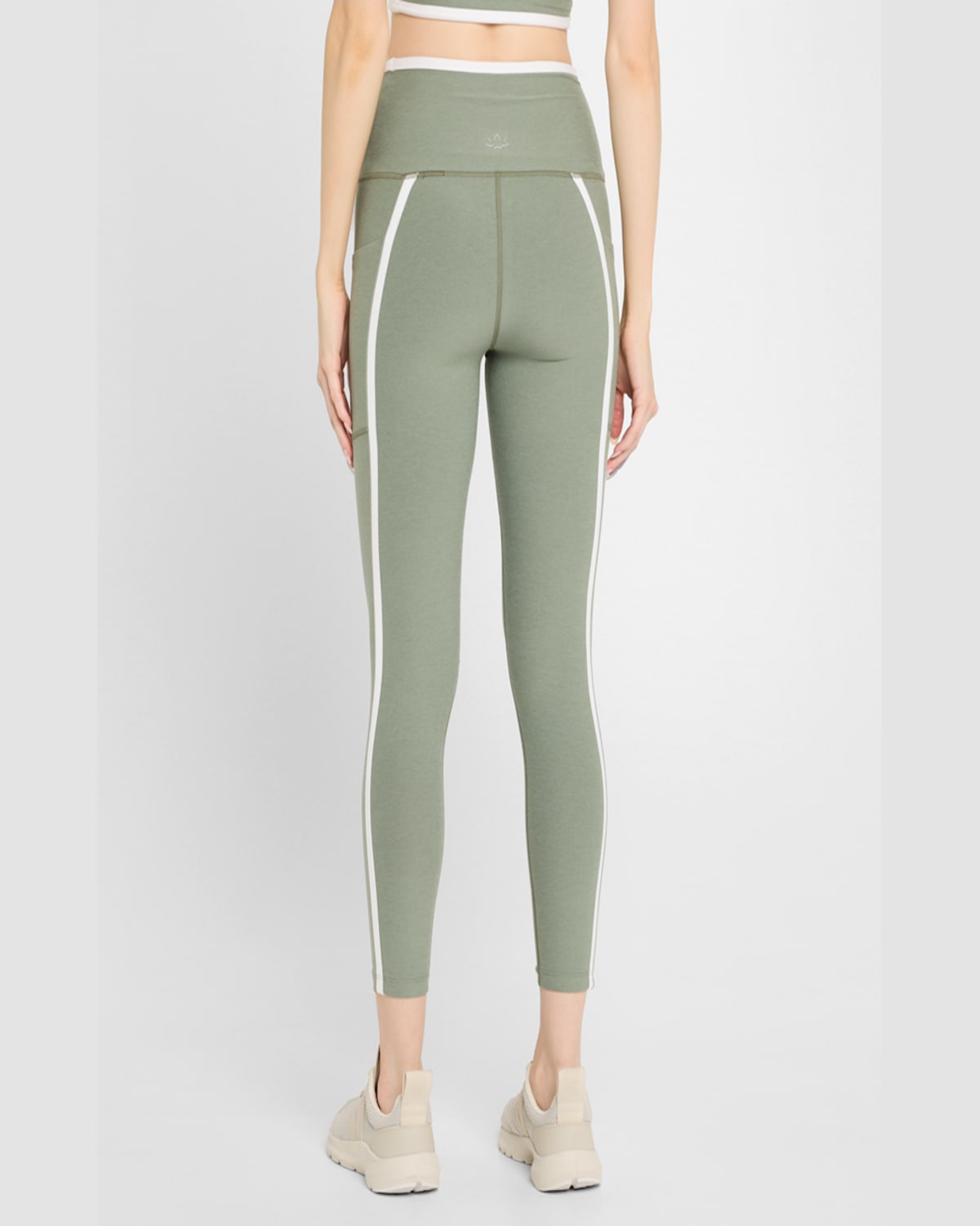 BEYOND YOGA SPACEDYE NEW MOVES HIGH-WAIST MIDI LEGGINGS 