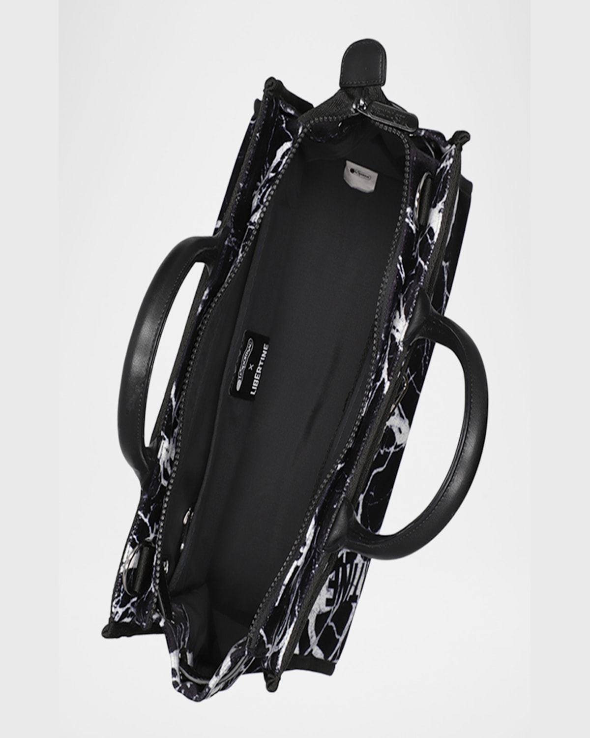 Libertine X Lesportsac Johnny Go Lightly Large Top-handle Bag In Ll Midnight Forest