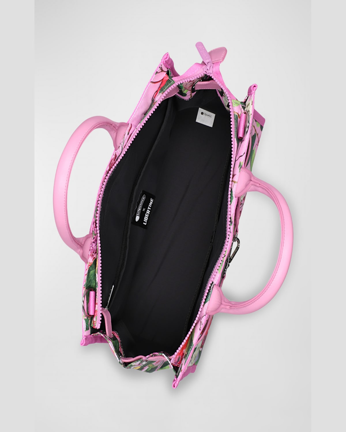 Libertine X Lesportsac Johnny Go Lightly Large Top-handle Bag In Ll Midnight Forest