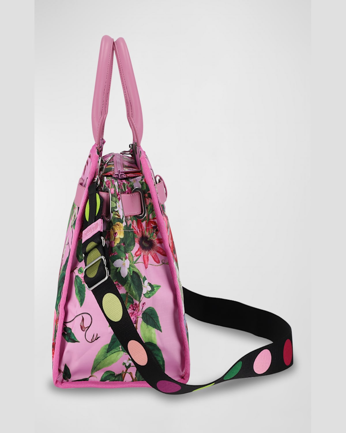 Libertine X Lesportsac Johnny Go Lightly Large Top-handle Bag In Ll Midnight Forest