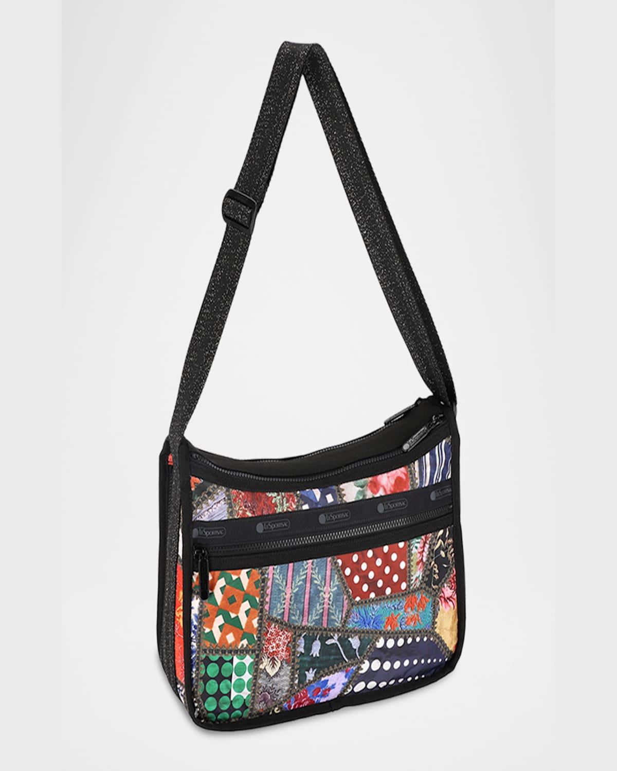 Libertine X Lesportsac Deluxe Everyday Shoulder Bag In Ll Hotchpotch Deluxe