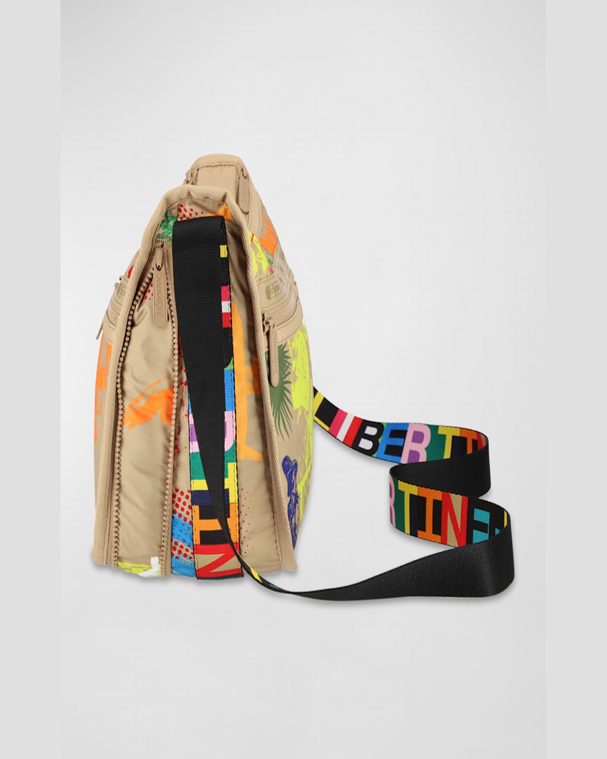 Libertine X Lesportsac Deluxe Everyday Shoulder Bag In Ll Hotchpotch Deluxe