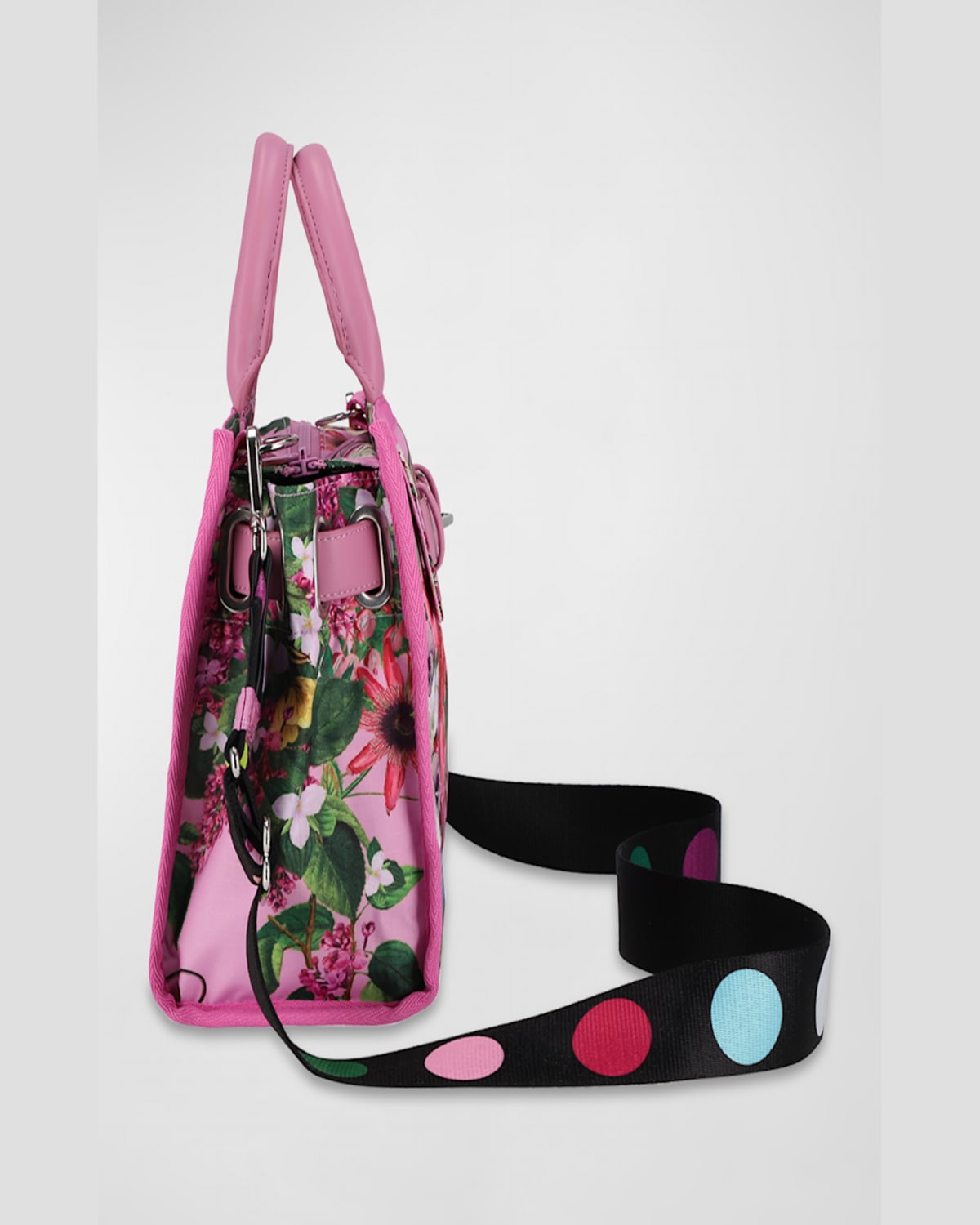 Libertine X Lesportsac Johnny Go Lightly Small Top-handle Bag In Ll Midnight Forest