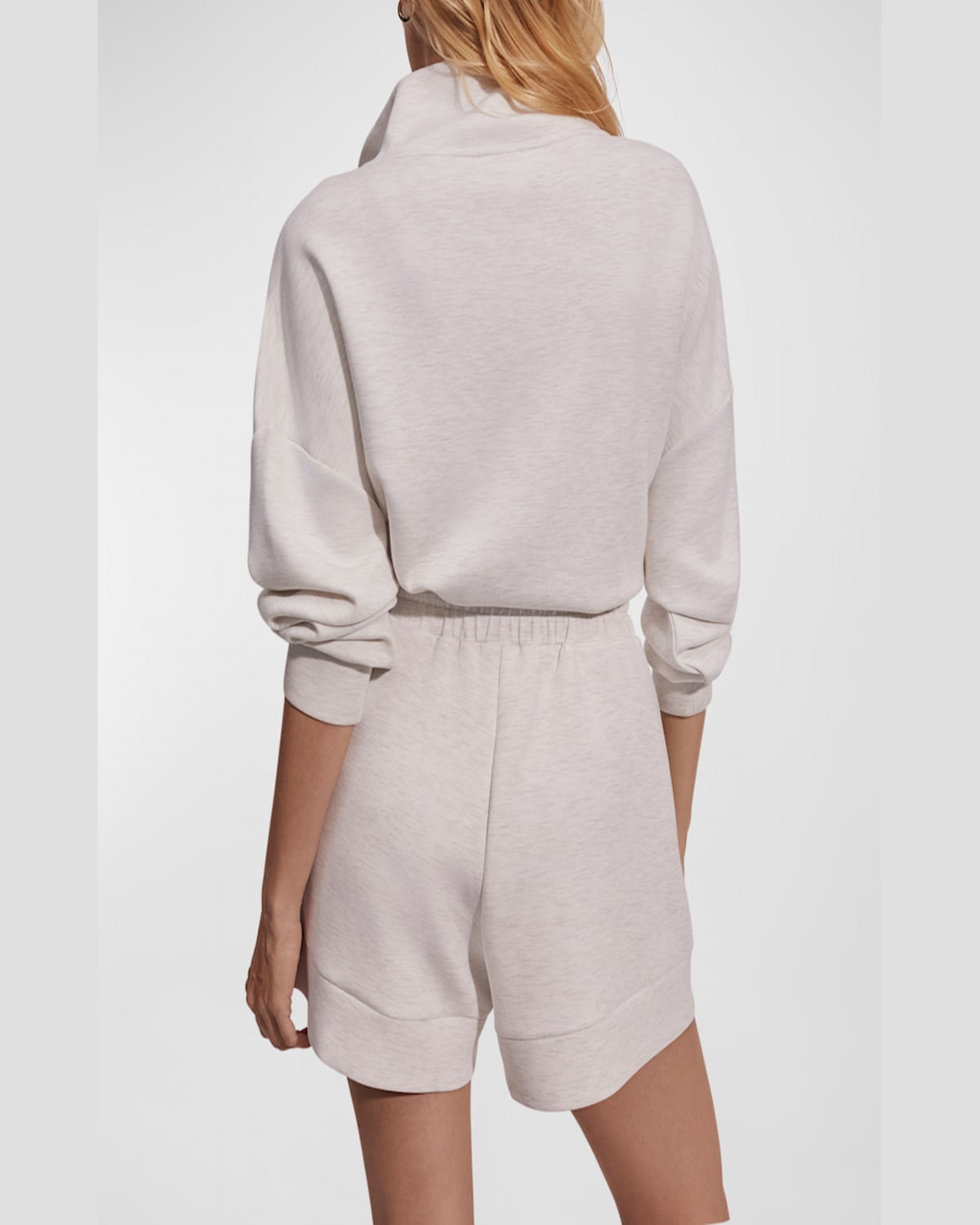 Varley Atrium Drawstring Shorts In Cashmere Blue