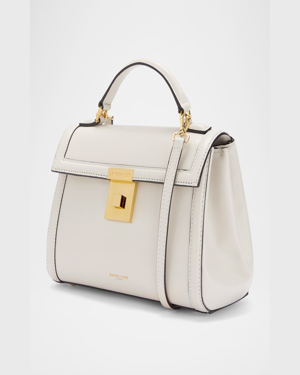Demellier The Paris Leather Top-handle Bag