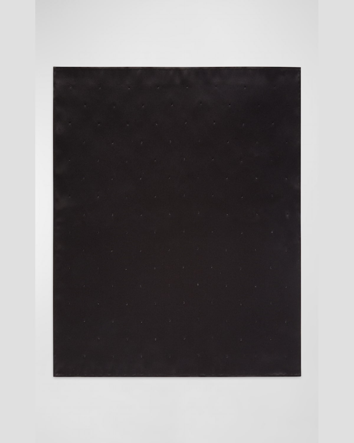 Stefano Ricci Men's Crystal-embellished Silk Pocket Square In Black