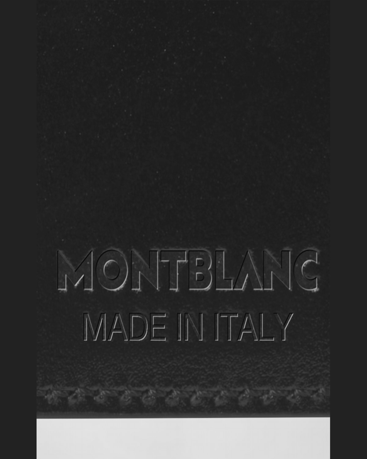 Montblanc Men's Meisterstuck Bifold Card Holder In Black