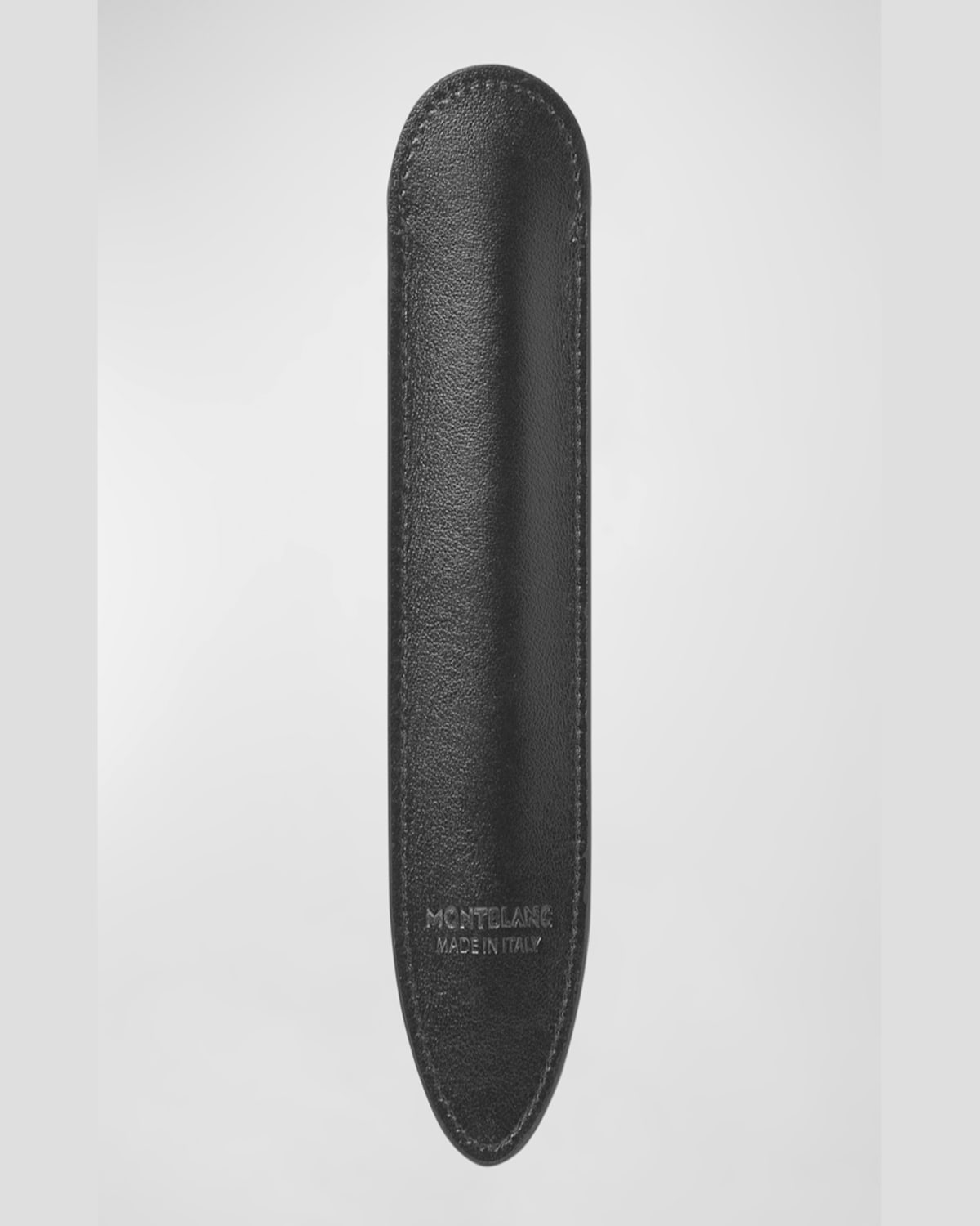 Montblanc Men's Meisterstuck Leather 1-pen Sleeve In Cassis