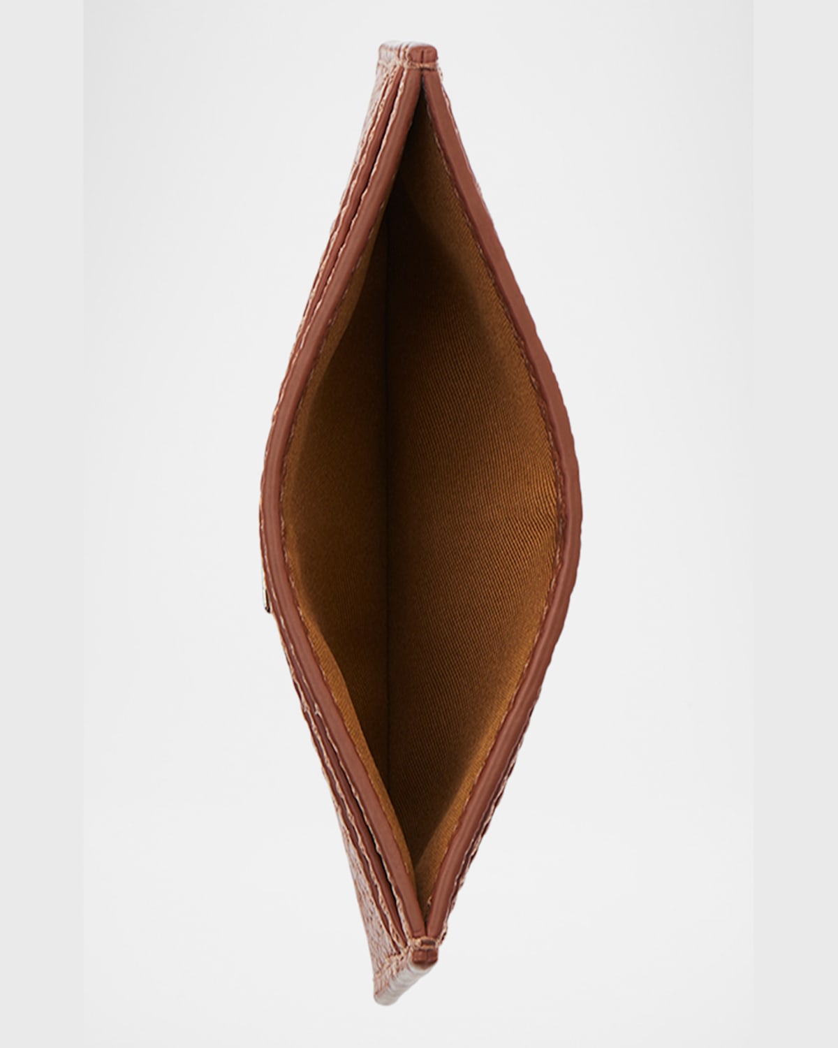 Marc Jacobs The Leather Card Case In Camel