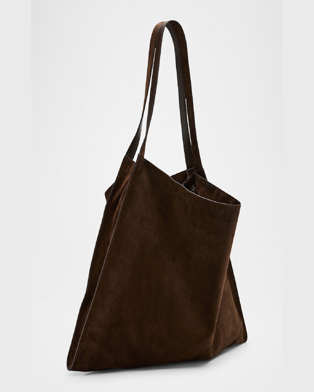 Christian Louboutin Le 54 Tote In Suede In Chocolate