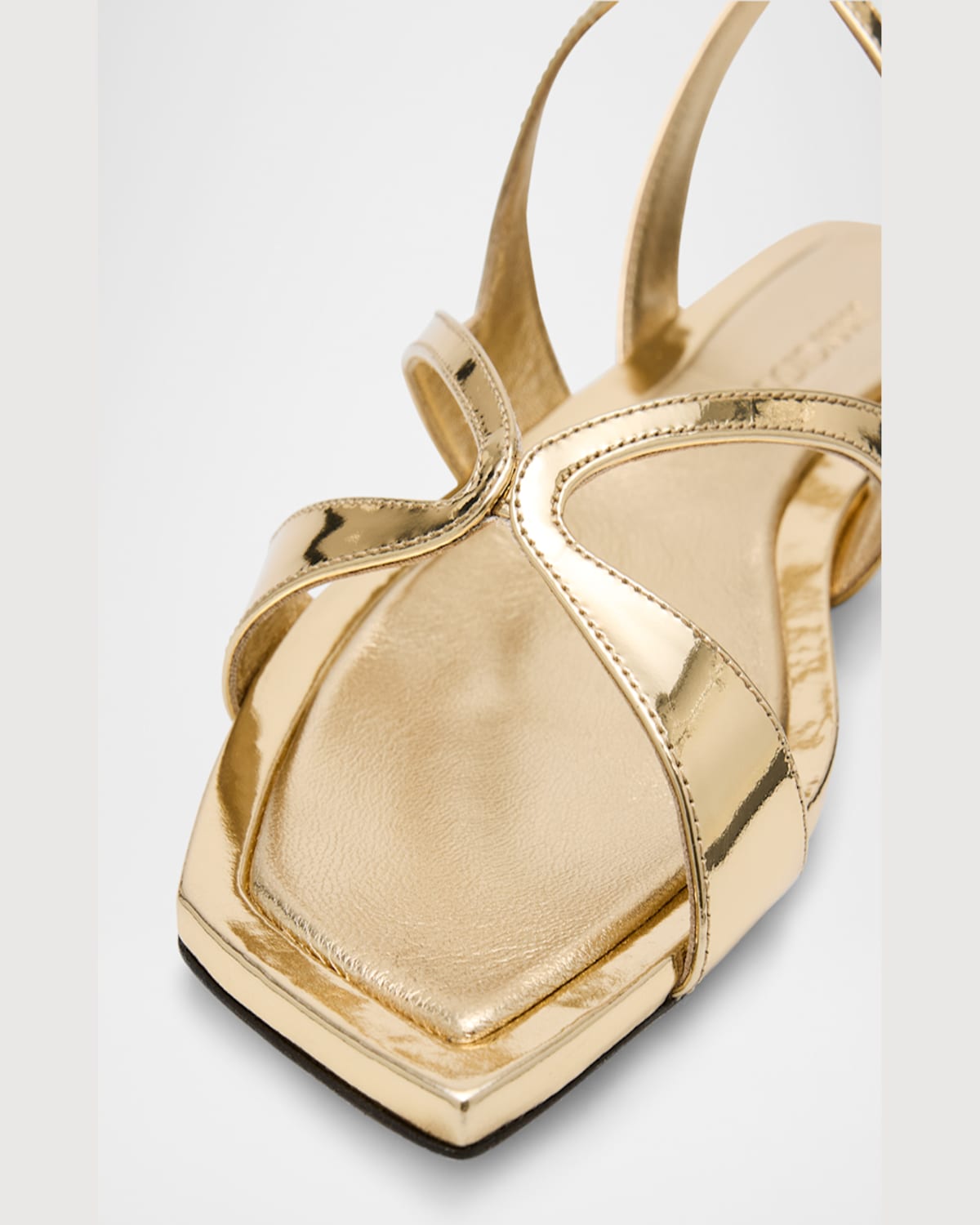 Jimmy Choo Sandales En Cuir Ayla In Gold