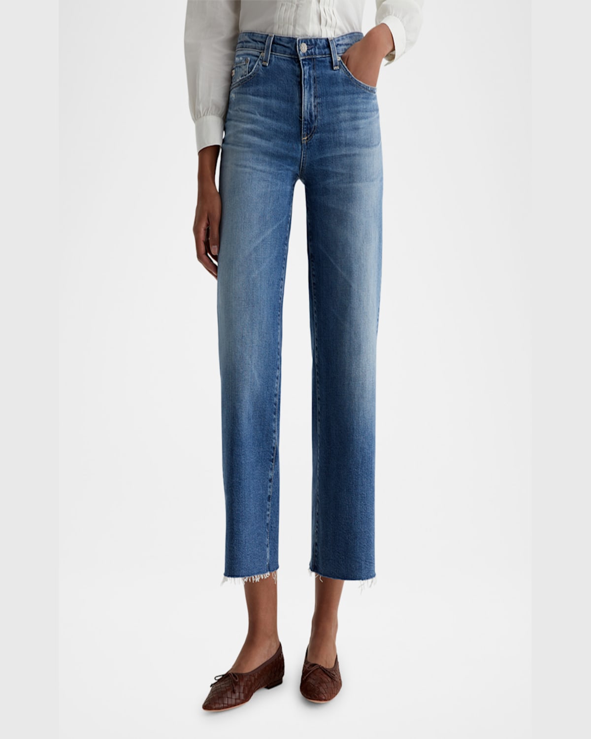 Ag Knoxx High Waist Ankle Bgy Boyfriend Jeans In 16 Years Postcard