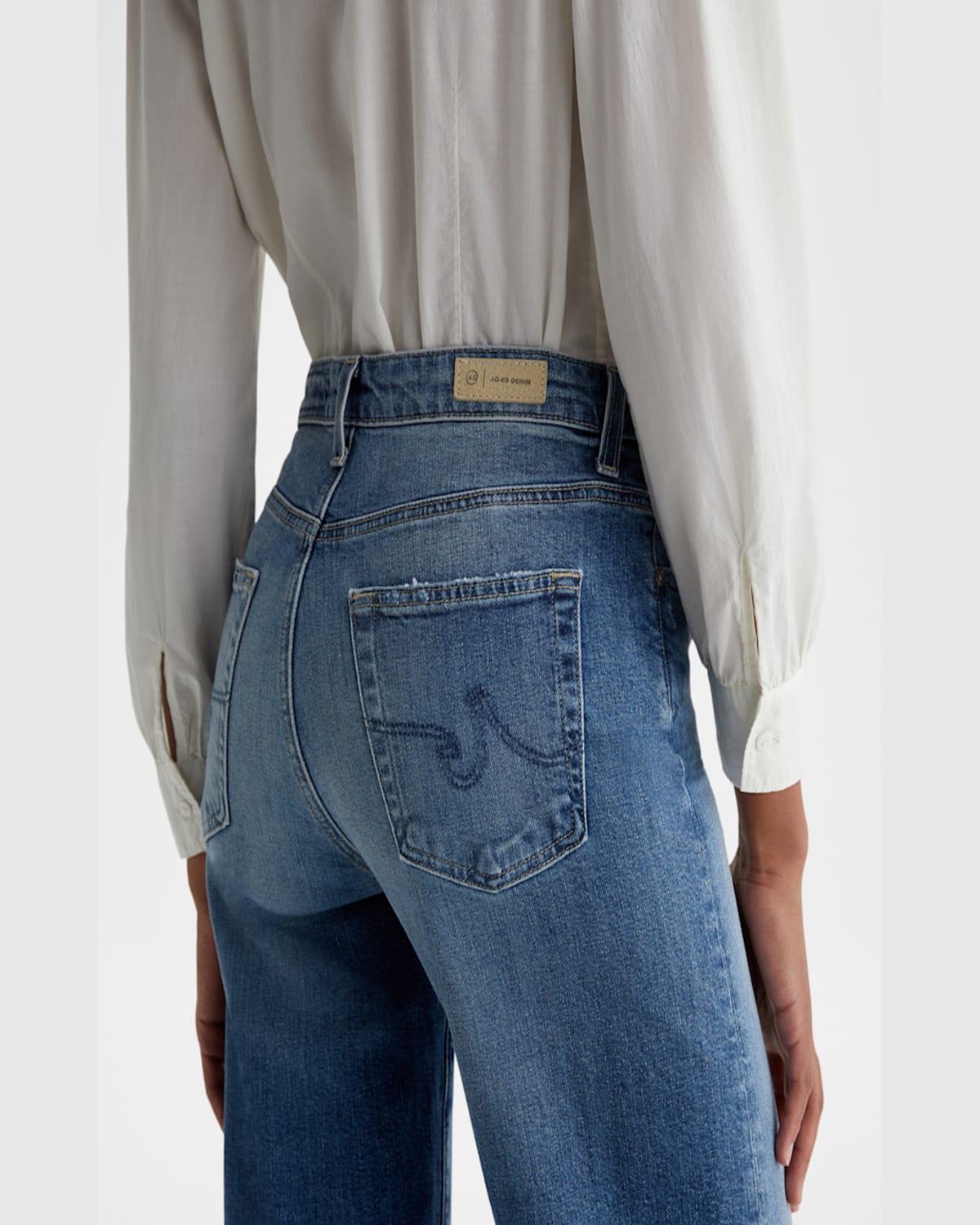 Ag Knoxx High Waist Ankle Bgy Boyfriend Jeans In 16 Years Postcard