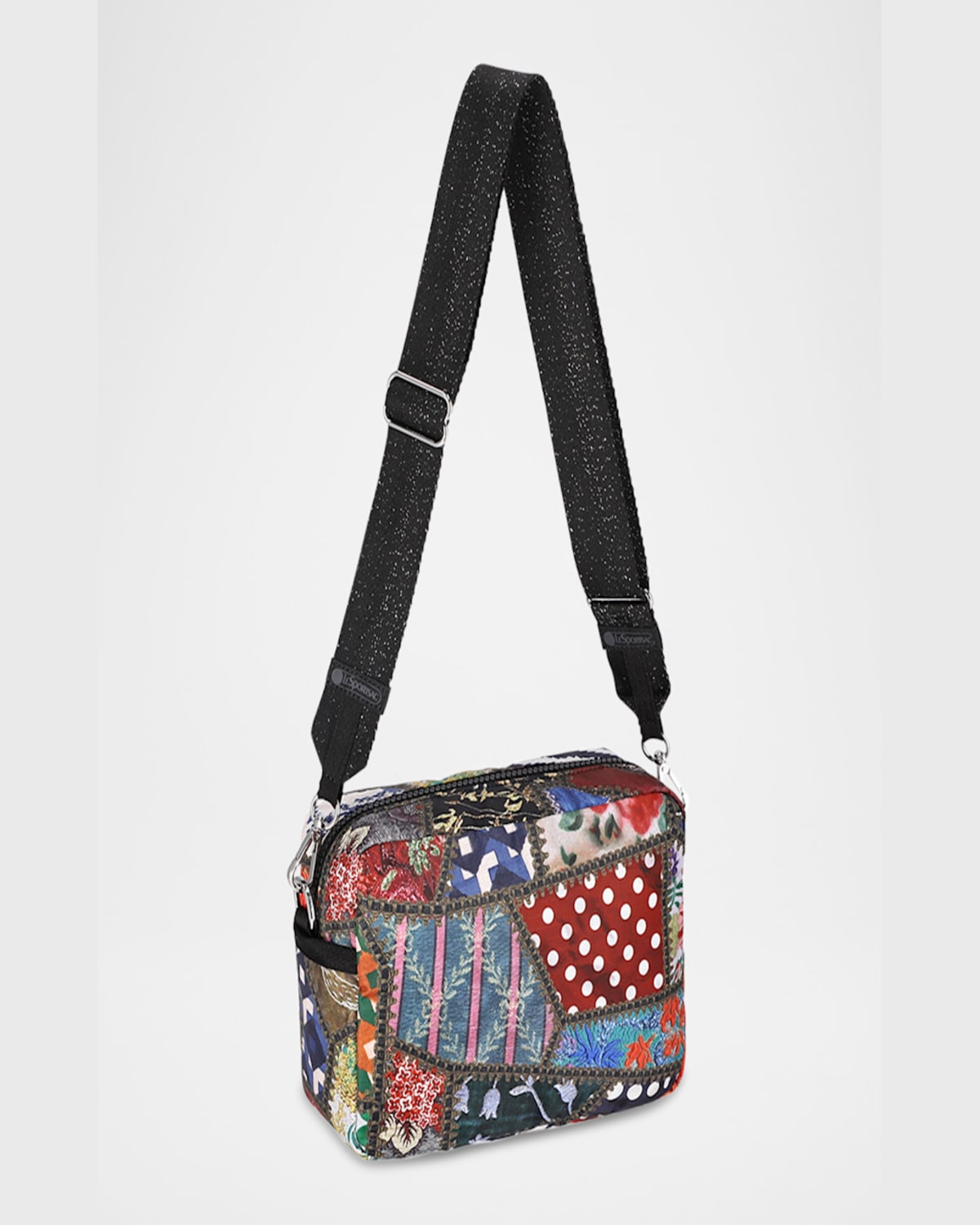 Libertine X Lesportsac Deluxe Printed Crossbody Bag In Ll Hotchpotch